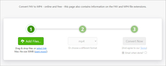 Convert F4V to MP4 with WinX Winxvideo AI