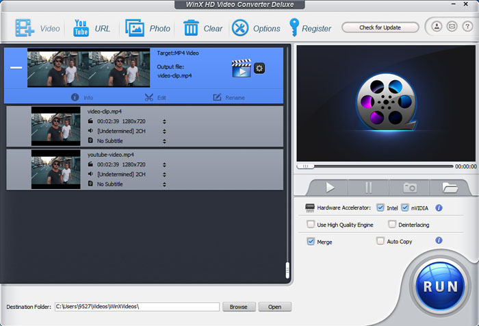 Manually Merge Videos via Command Line in VLC