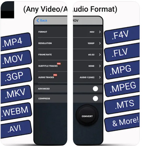 Convert MPG to MP4 on iPhone/Android