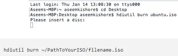 Command Line to burn a playable DVD on Mac