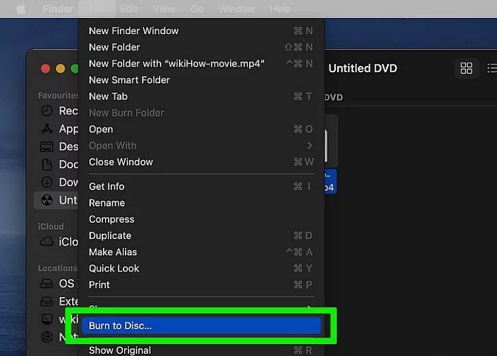 Burn iMovie to DVD on Mac without iDVD
