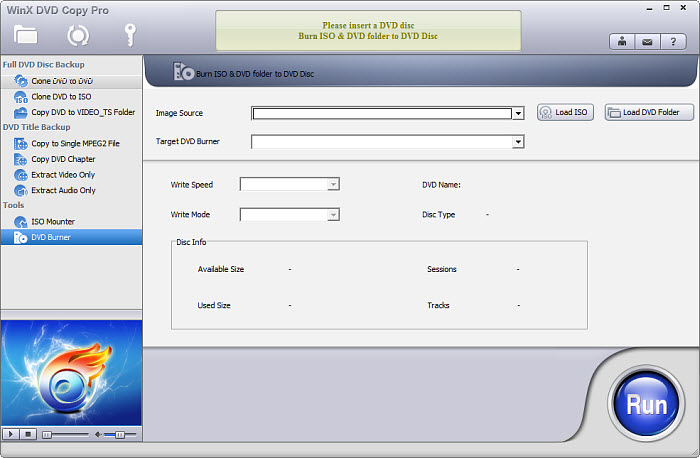 burn ISo to DVD with WinX DVD Copy Pro