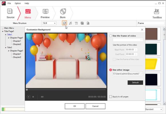 DVD creator software - Wondershare DVD Creator