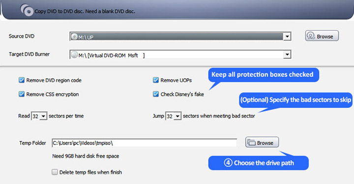 Copy damaged DVD to DVD