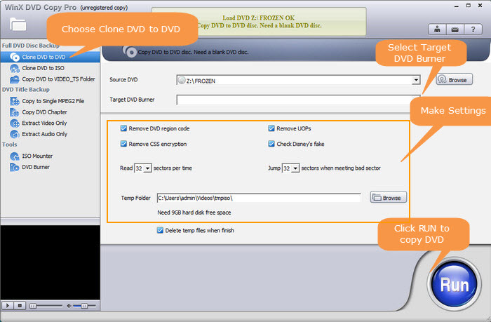 Skopiuj DVD na DVD w systemie Windows 10