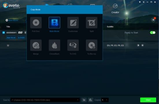 DVDFab DVD Copy