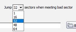 Jump bad sectors when copying damaged DVD