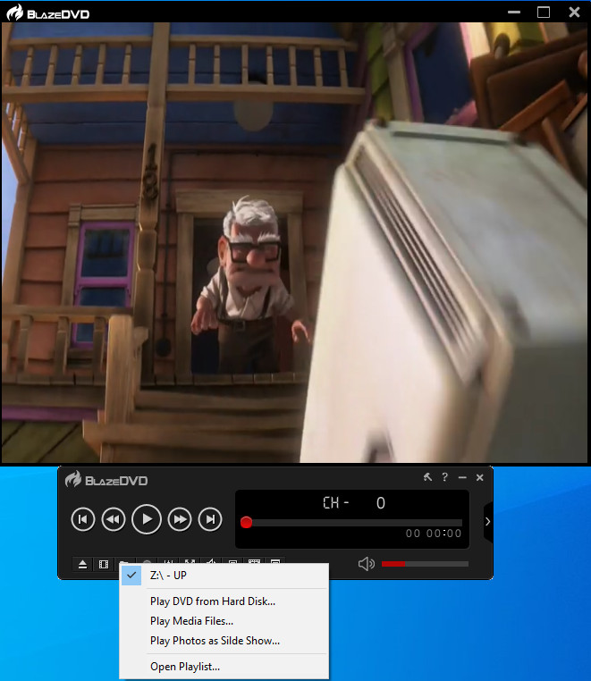 Jogue DVD no Windows 10 com BlazedVD