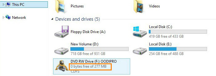DVD Drive won't read the disc