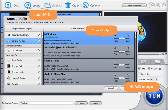 Convert DVD for laptop