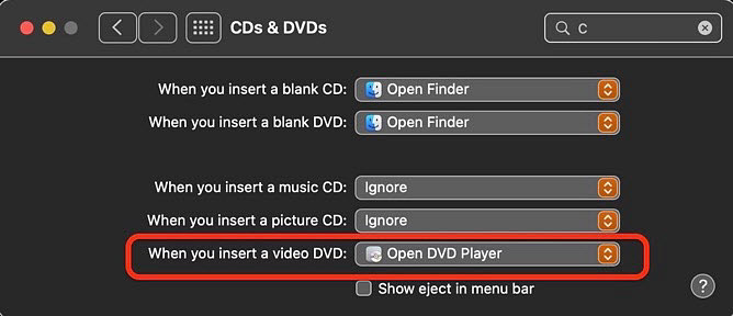 how to play DVD to Mac