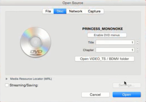 Play DVD on VLC Mac