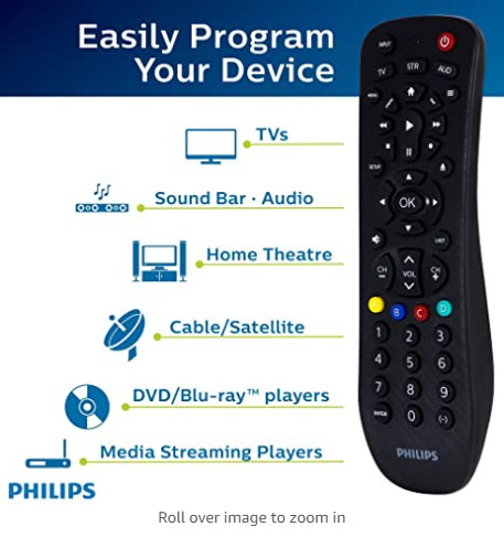 Universal remote control for DVD player