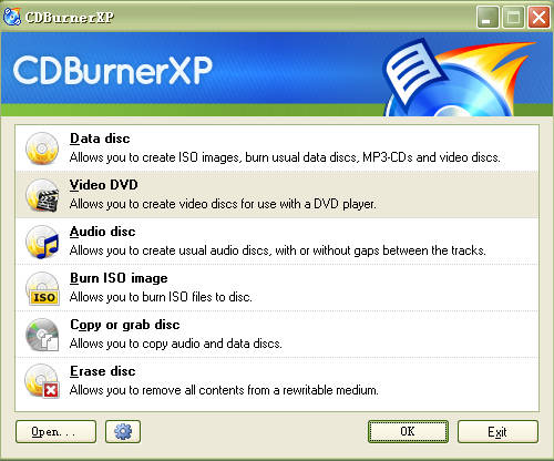 CDBurnerXP