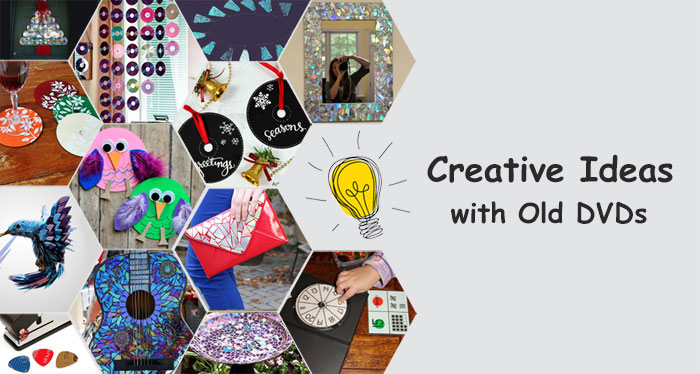 creative ideas with old dvds