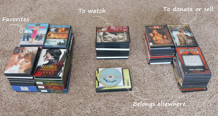 Organize DVD Collections by Your Preference