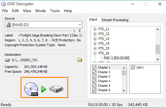 Top DVD Region Killer - DVD Decrypter
