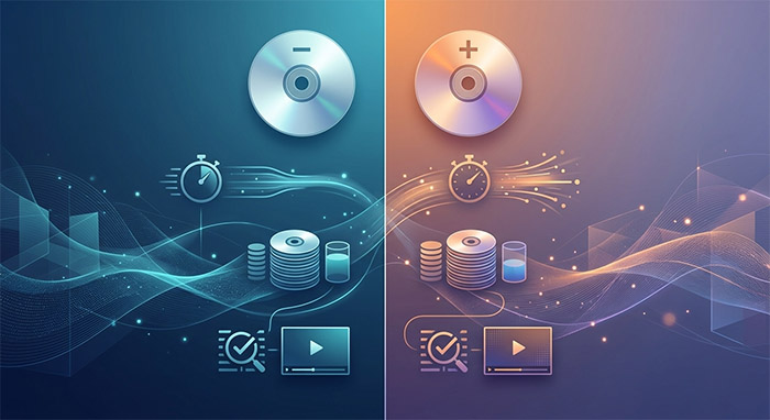 DVD-R VS DVD+R Speed