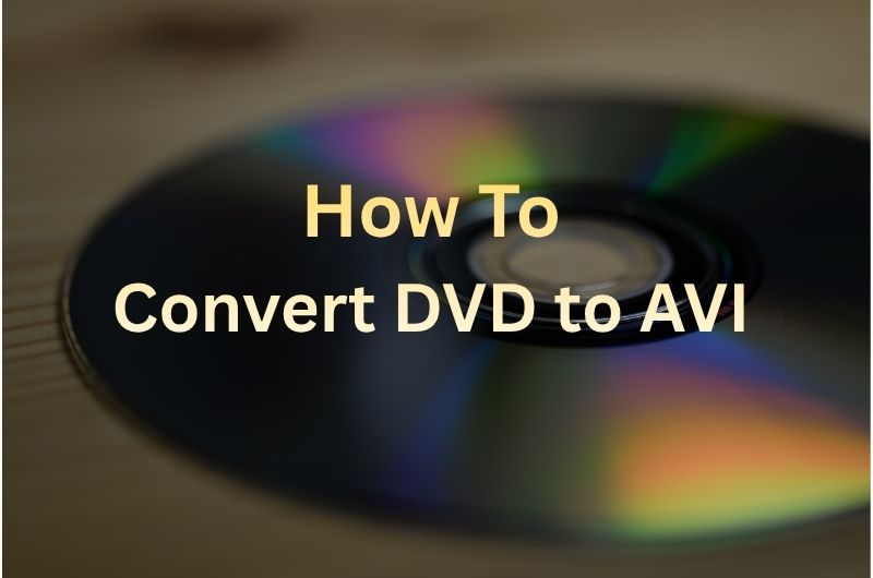 Convert DVD to AVI