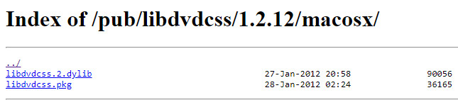 Laden Sie libdvdcss.pkg für Mac herunter