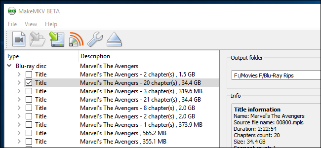 Plex DVD ISO - MakeMKV
