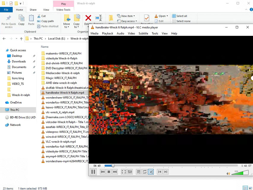 handbrake DVD rip unwachable