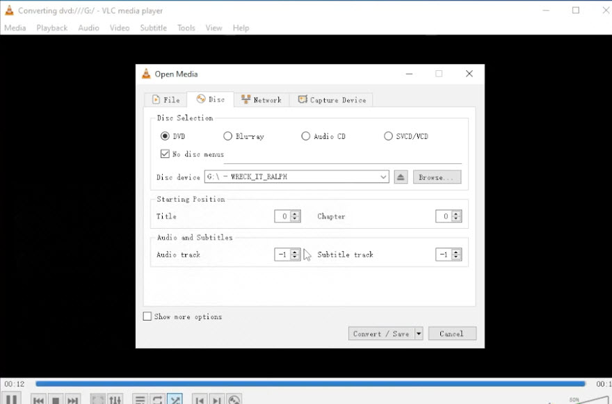 best dvd ripper- vlc