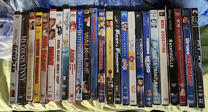 VHS vs DVD - DVD