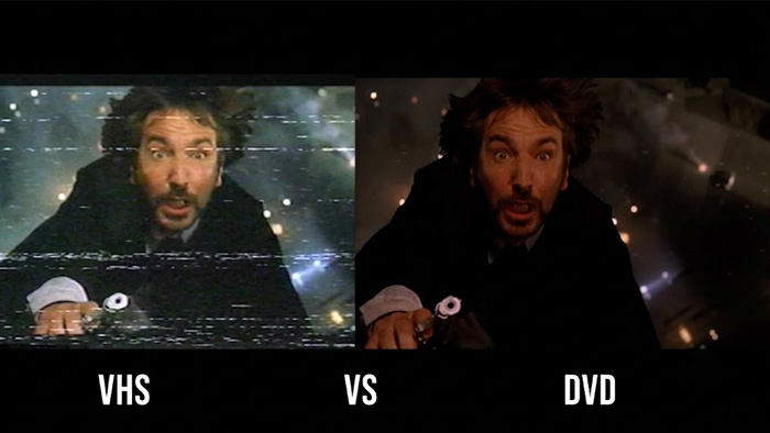 VHS vs DVD - Quality