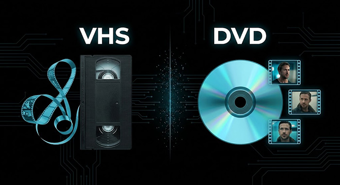 VHS vs DVD