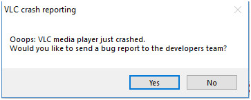 VLC DVD Ripper Crashes