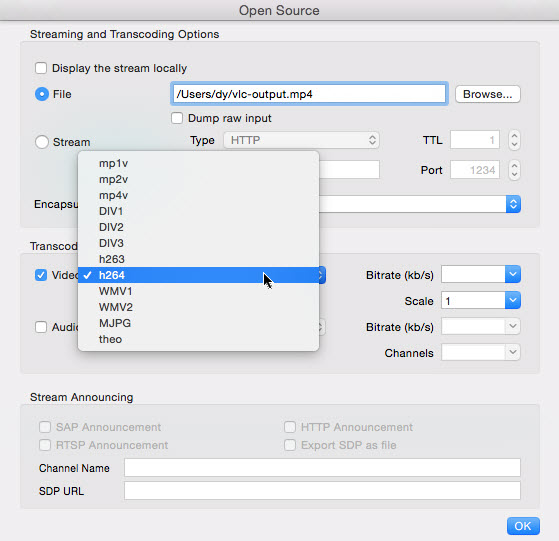 vlc dvd to mp4 mac