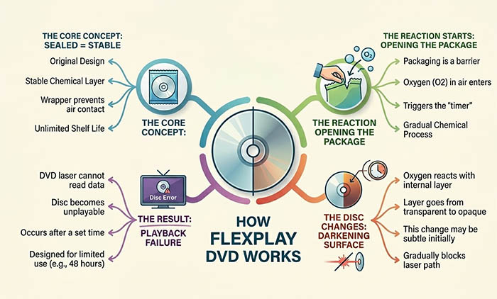 How Does Flexplay DVD Work