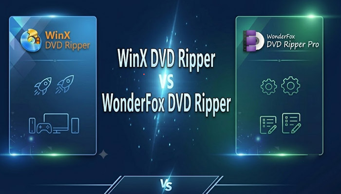WinX DVD Ripper vs WonderFox DVD Ripper