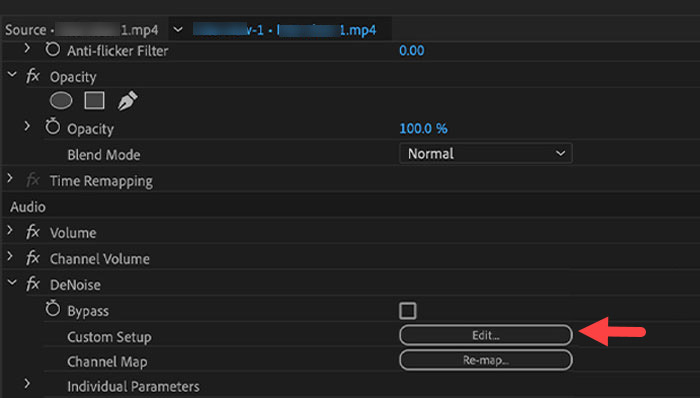 Premiere Pro DeNoise 2