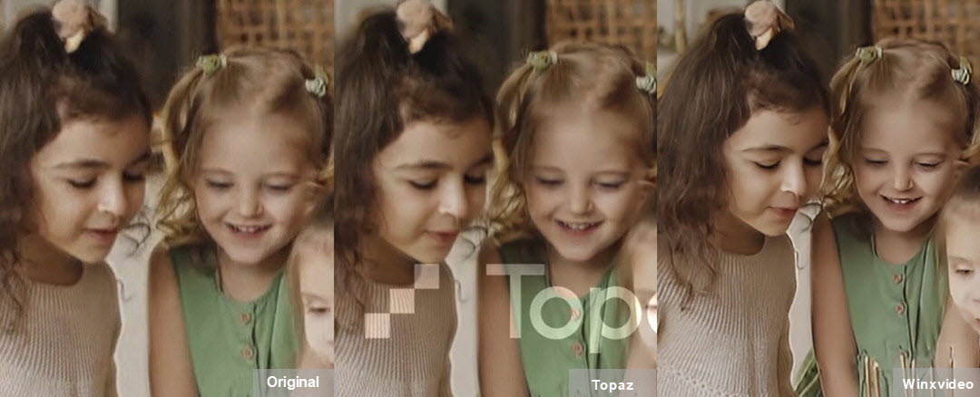 Winxvideo AI vs Topaz Video AI upscaling old video