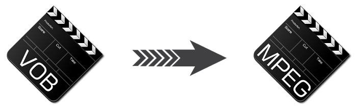 how to convert VOB to MPEG