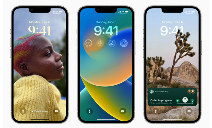 iOS 16 lock screen