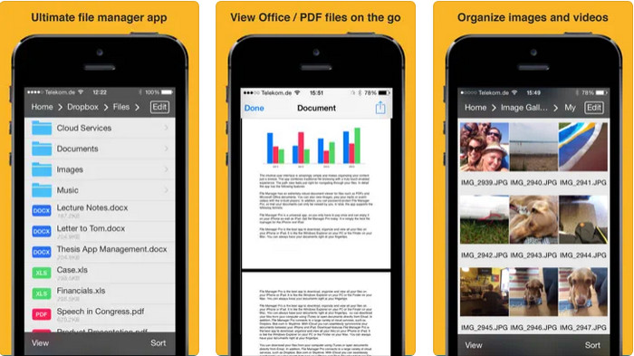 File Mangaer - iPhone File Manager