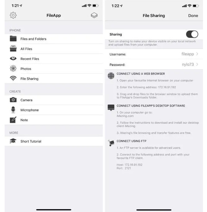 FilesApp iPhone File Manager