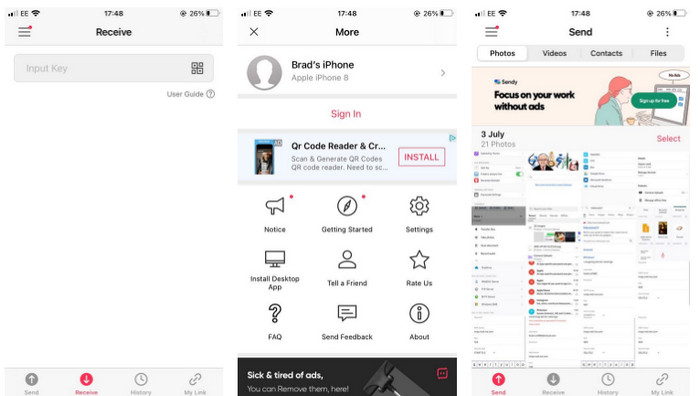 iPhone File Mangaer - Send Anywhere