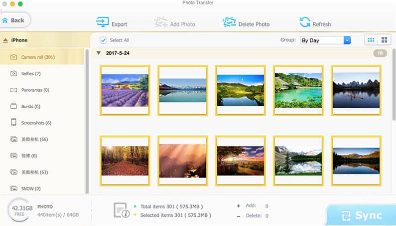 transfer photos from ipad to pc with winx mediatrans