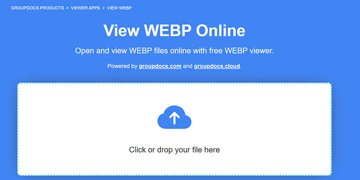 Open and View Webp Free Online