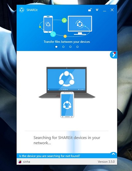share document with shareit