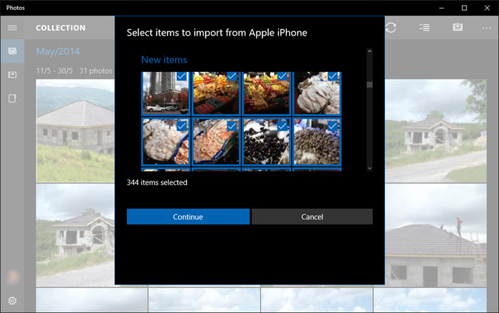 Transfer iPhone photos to Windows PC