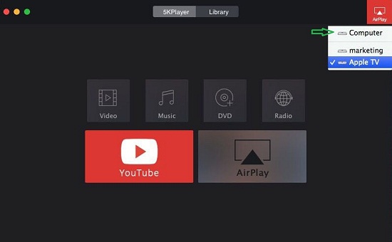 AirPlay Video from Mac to Apple TV