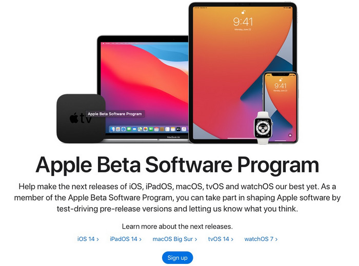 Apple Beta Software Program