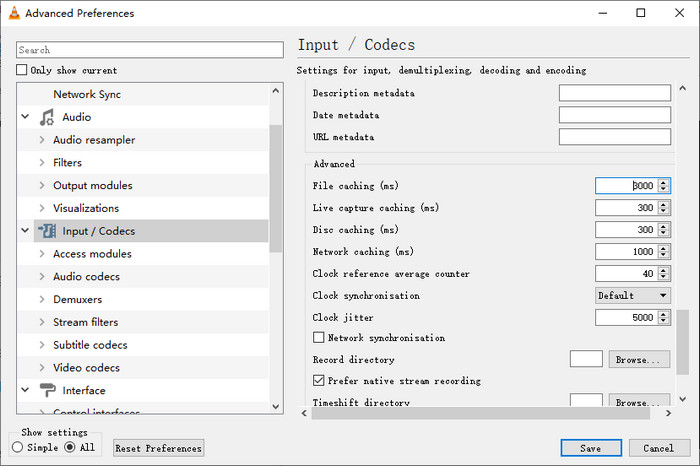 Fix VLC stuttering when playing MKV