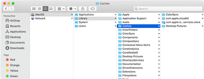 Clean Mac cache