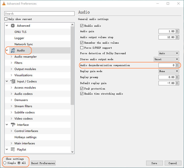 Fix MOV file out of sync in VLC player